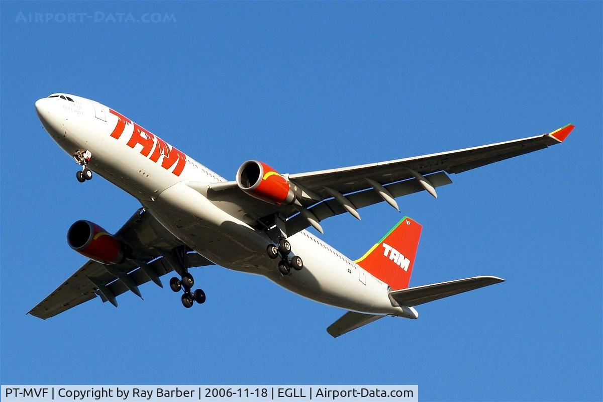 PT-MVF, 2002 Airbus A330-203 C/N 466, Airbus A330-203 [466] (TAM Airlines) Home~G 18/11/2006