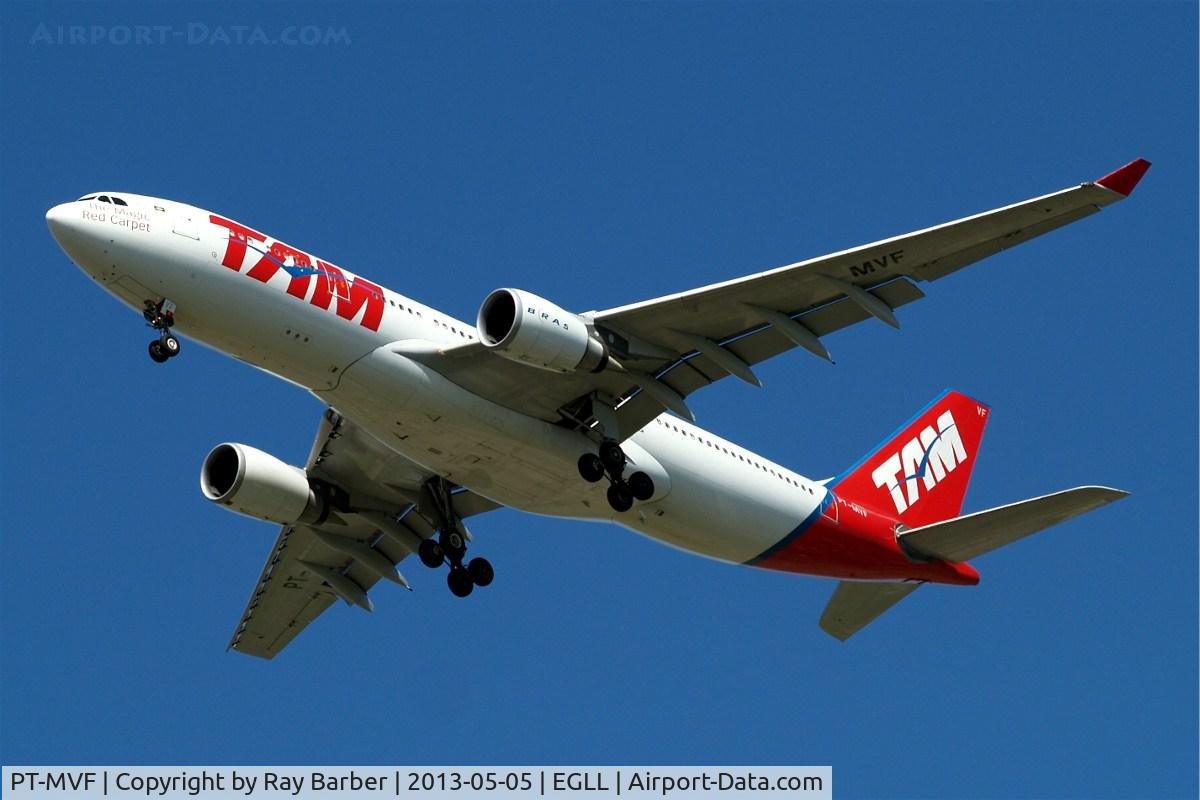 PT-MVF, 2002 Airbus A330-203 C/N 466, Airbus A330-203 [466] (TAM Airlines) Home~G 03/05/2013