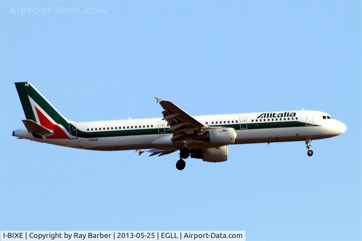 I-BIXE, 1994 Airbus A321-112 C/N 488, Airbus A321-112 [0488] (Alitalia) Home~G 25/05/2013. On approach 27L in revised scheme.