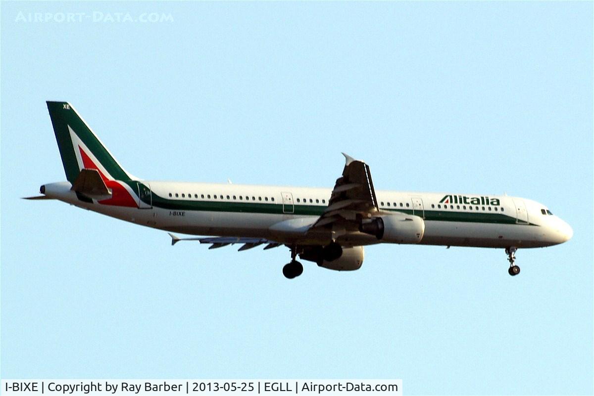 I-BIXE, 1994 Airbus A321-112 C/N 488, Airbus A321-112 [0488] (Alitalia) Home~G 25/05/2013. On approach 27L in revised scheme.