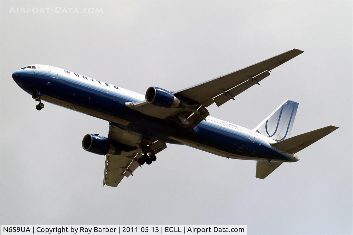 N659UA, 1993 Boeing 767-322 C/N 27114, Boeing 767-322ER [27114] (United Airlines) Home~G 13/05/2011
