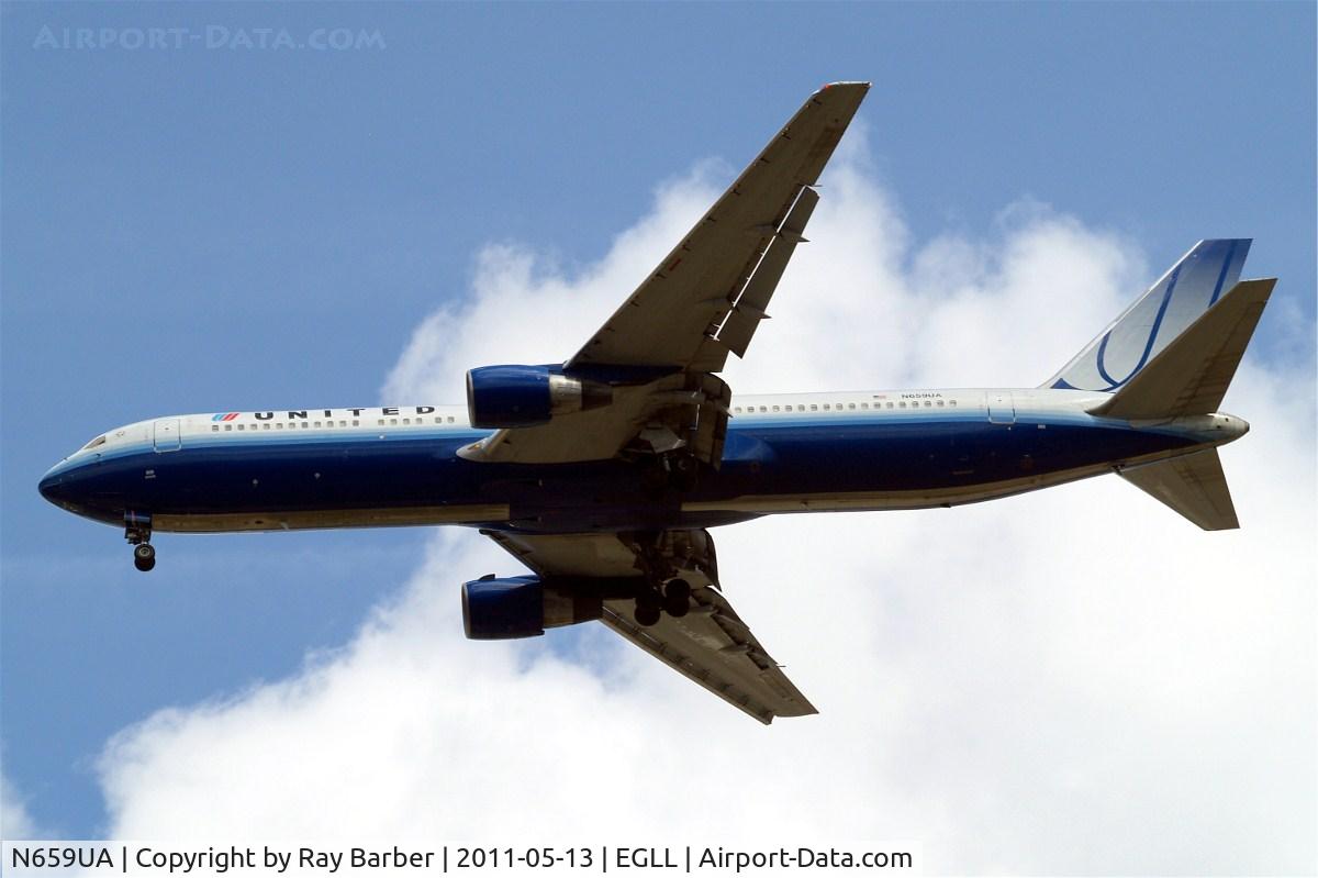 N659UA, 1993 Boeing 767-322 C/N 27114, Boeing 767-322ER [27114] (United Airlines) Home~G 13/05/2011