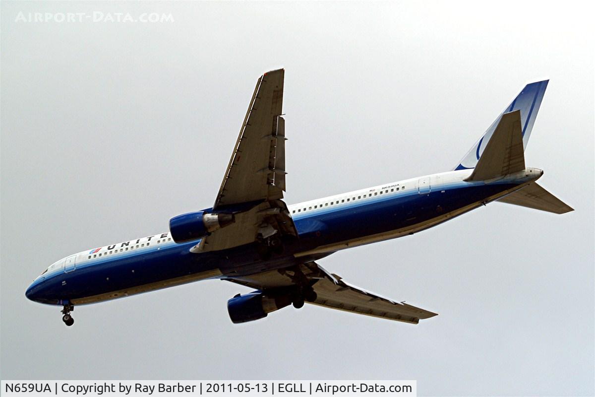 N659UA, 1993 Boeing 767-322 C/N 27114, Boeing 767-322ER [27114] (United Airlines) Home~G 13/05/2011