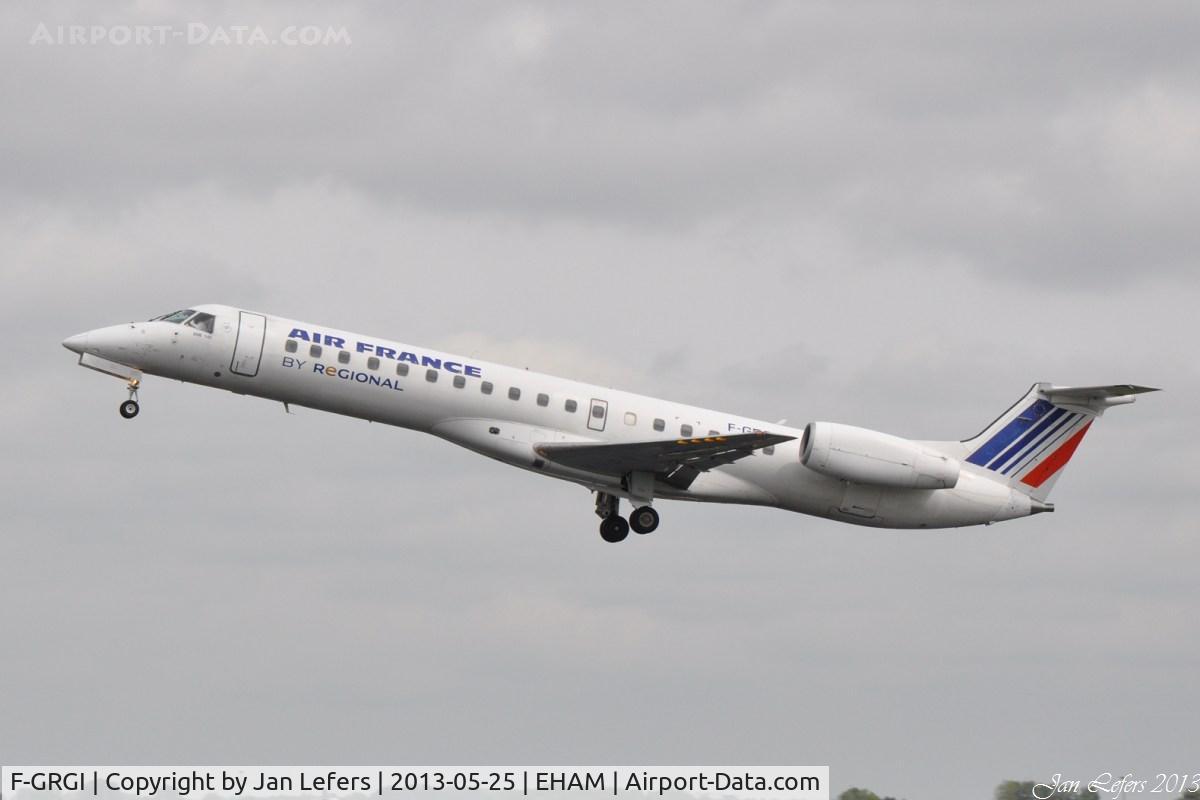 F-GRGI, 1999 Embraer EMB-145EU (ERJ-145EU) C/N 145152, Air France Regional