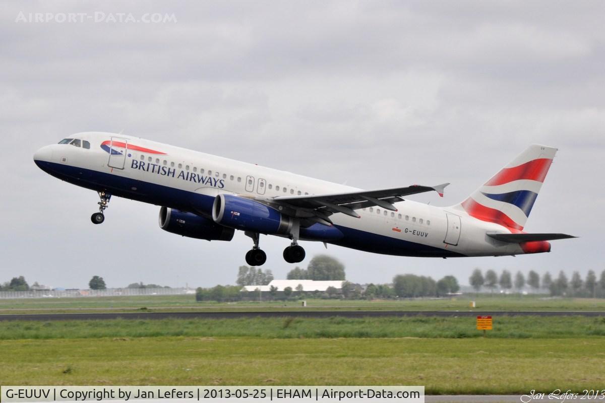 G-EUUV, 2008 Airbus A320-232 C/N 3468, British Airways