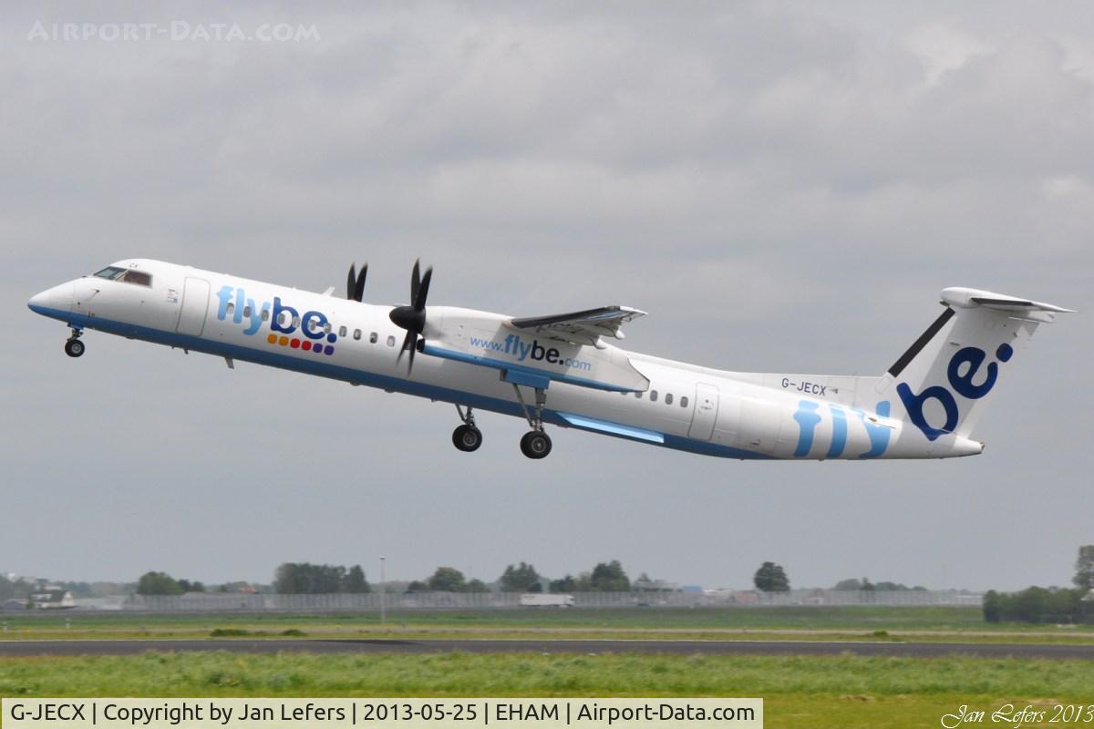 G-JECX, 2007 De Havilland Canada DHC-8-402Q Dash 8 C/N 4155, flybe Plane