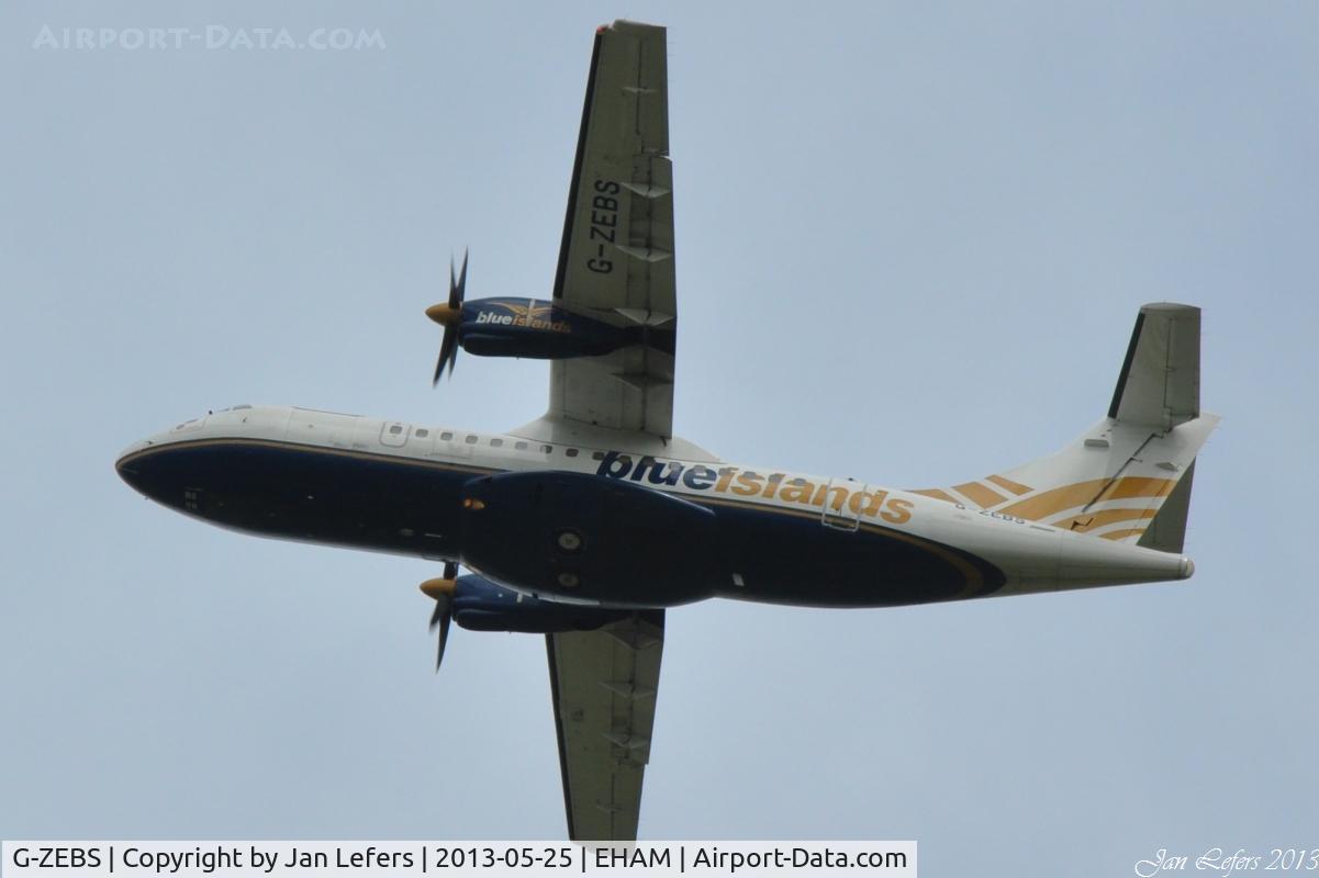 G-ZEBS, 1987 ATR 42-320 C/N 066, ATR 42-320 cn:066, Blueislands