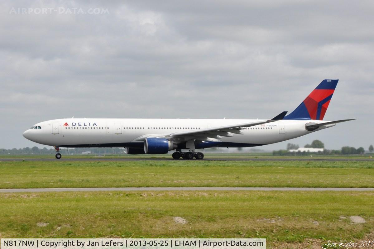 N817NW, 2007 Airbus A330-323 C/N 0843, DELTA Airbus