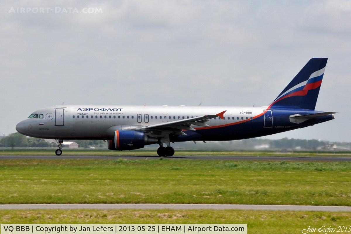 VQ-BBB, 2009 Airbus A320-214 C/N 3823, Aeroflot
