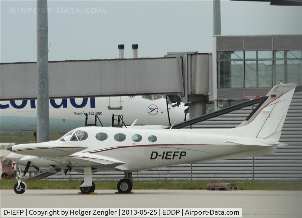 D-IEFP, 1982 Cessna 340A C/N 340A1503, On LEJ GAT.....