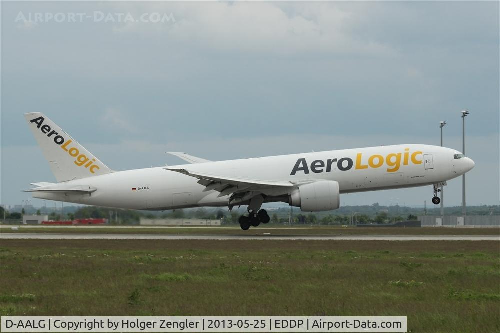 D-AALG, 2010 Boeing 777-FZN C/N 36199, AEROLOGIC´s Golf on very final after coming back from HKG......