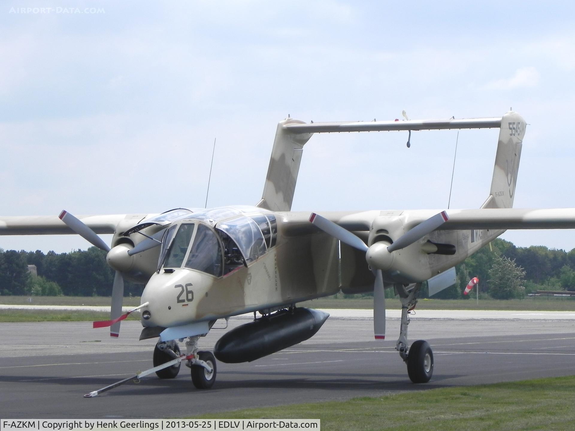 F-AZKM, 1971 North American OV-10B Bronco C/N 338-9 (305-65), Weeze Airport Festival , May 2013