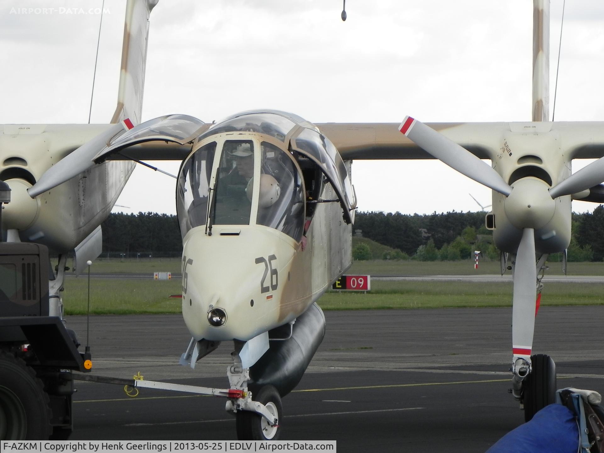 F-AZKM, 1971 North American OV-10B Bronco C/N 338-9 (305-65), Weeze Airport Festival , May 2013