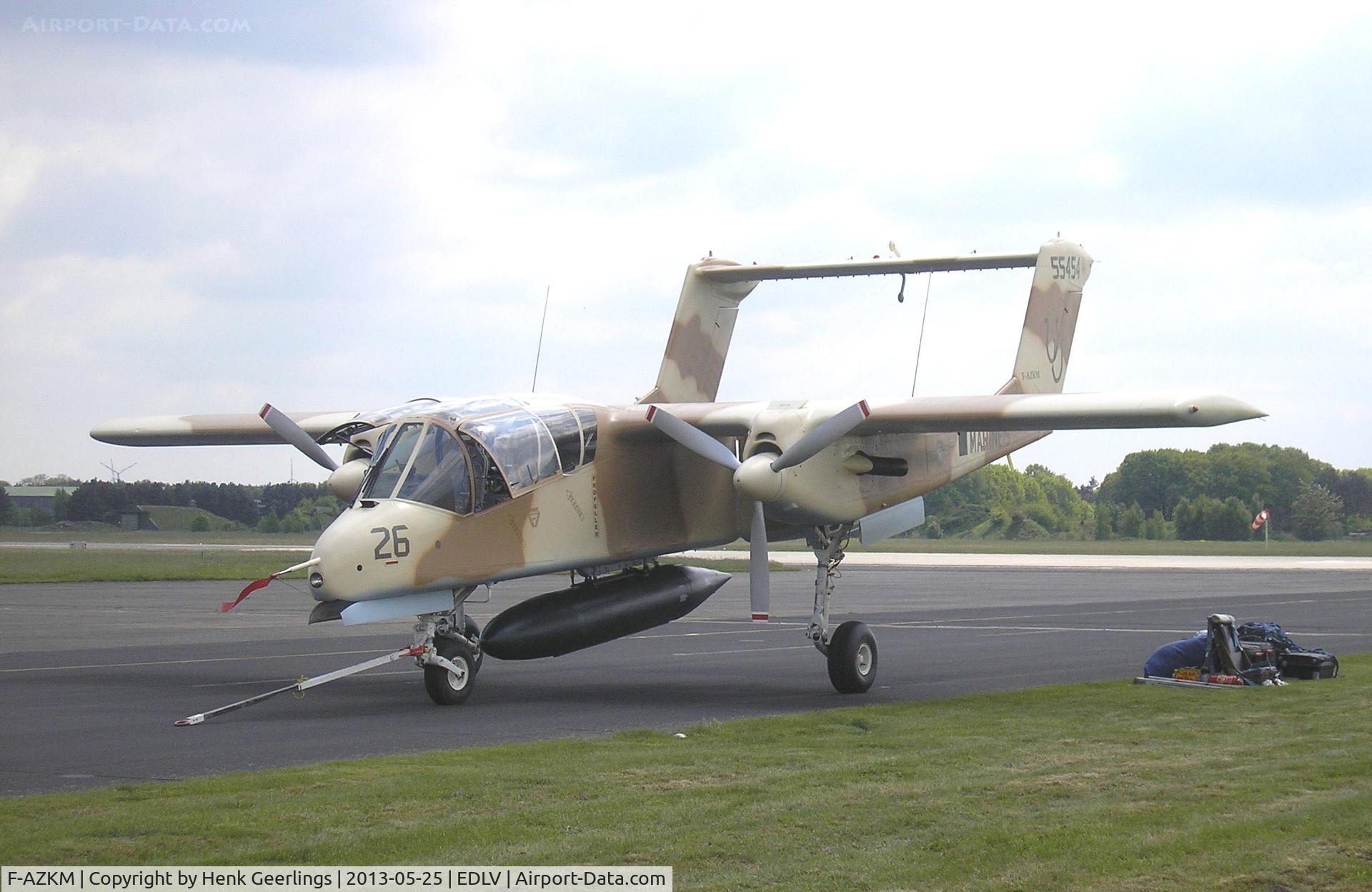F-AZKM, 1971 North American OV-10B Bronco C/N 338-9 (305-65), 10 years Airport Weeze Festival, May 2013