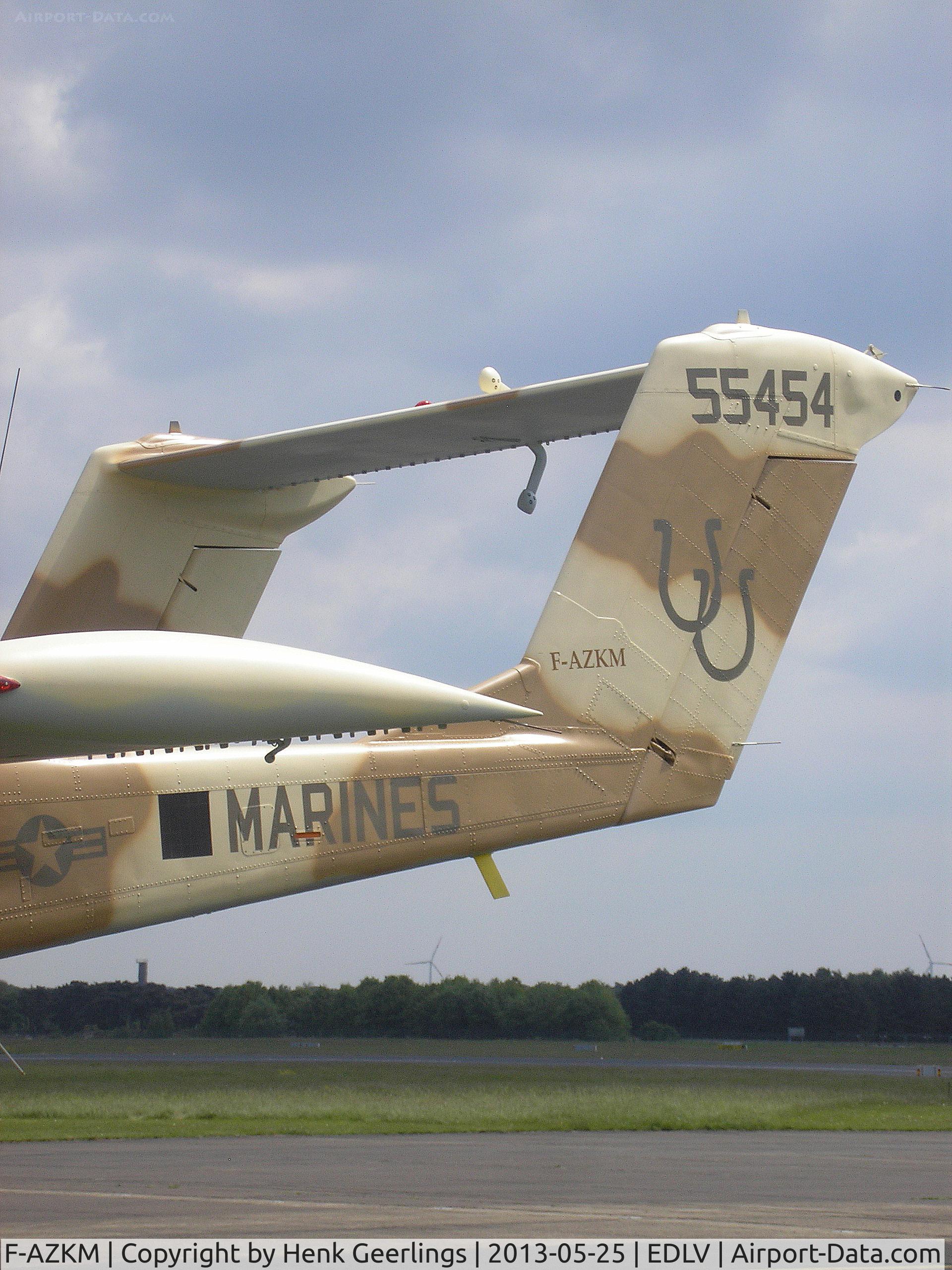 F-AZKM, 1971 North American OV-10B Bronco C/N 338-9 (305-65), 10 years Airport Weeze Festival, May 2013