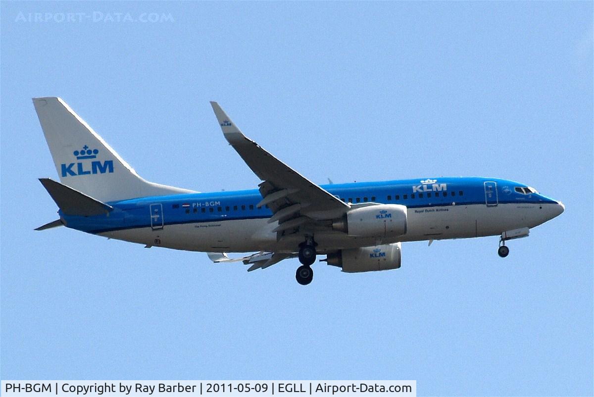 PH-BGM, 2011 Boeing 737-7K2 C/N 39255, Boeing 737-7K2 [39255] (KLM Royal Dutch Airlines) Home~G 09/05/2011