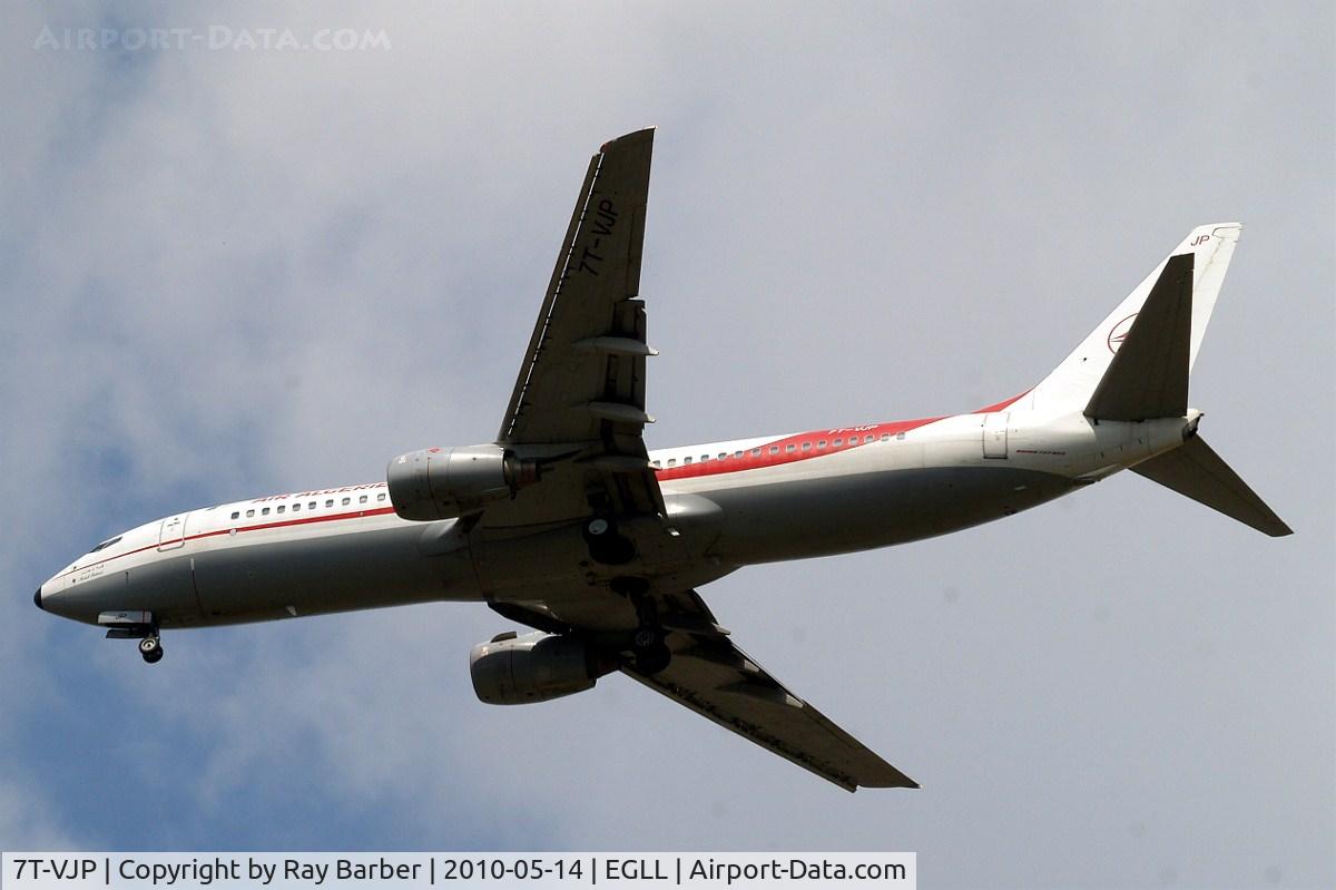 7T-VJP, 2001 Boeing 737-8D6 C/N 30208, Boeing 737-8D6 [30208] (Air Algerie) Home~G 14/05/2010