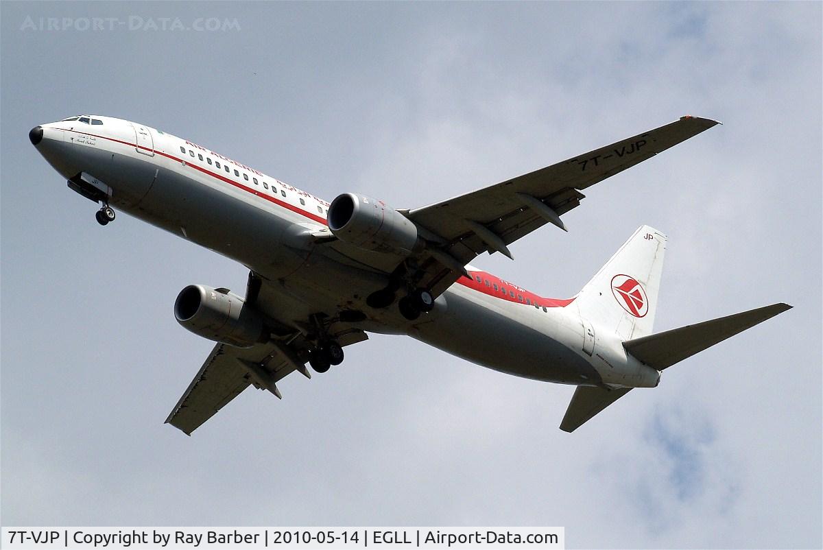 7T-VJP, 2001 Boeing 737-8D6 C/N 30208, Boeing 737-8D6 [30208] (Air Algerie) Home~G 14/05/2010