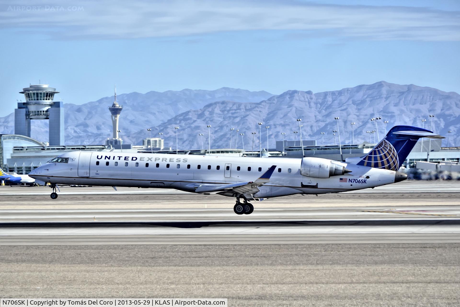N706SK, 2004 Bombardier CRJ-701 (CL-600-2C10) Regional Jet C/N 10149, N706SK  United Express (SkyWest Airlines) Canadair CL-600-2C10 Regional Jet CRJ-700  (cn 10149)

McCarran International Airport (KLAS)
Las Vegas, Nevada
TDelCoro
May 29, 2013