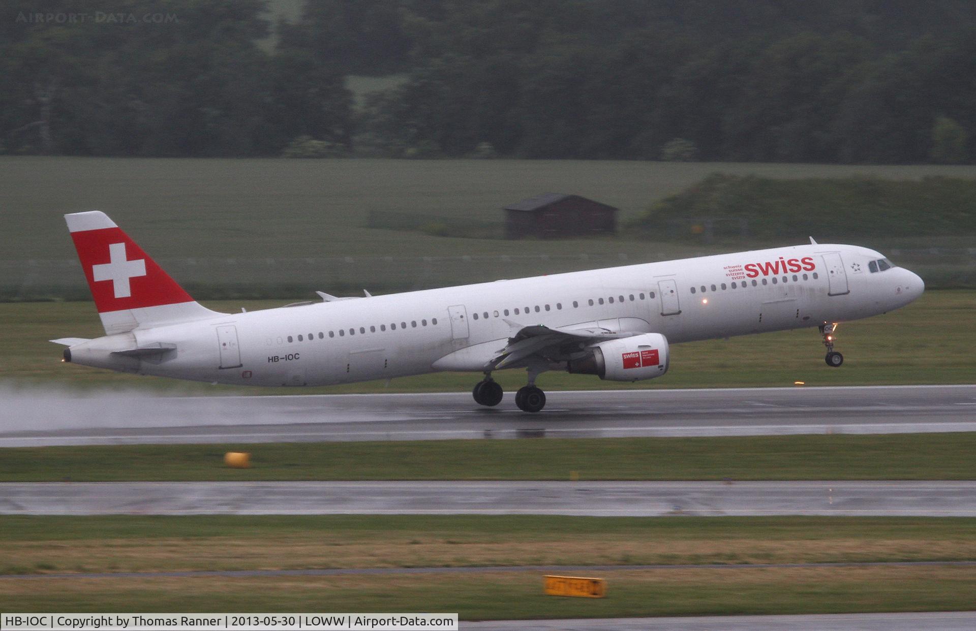 HB-IOC, 1995 Airbus A321-111 C/N 520, Swiss A321