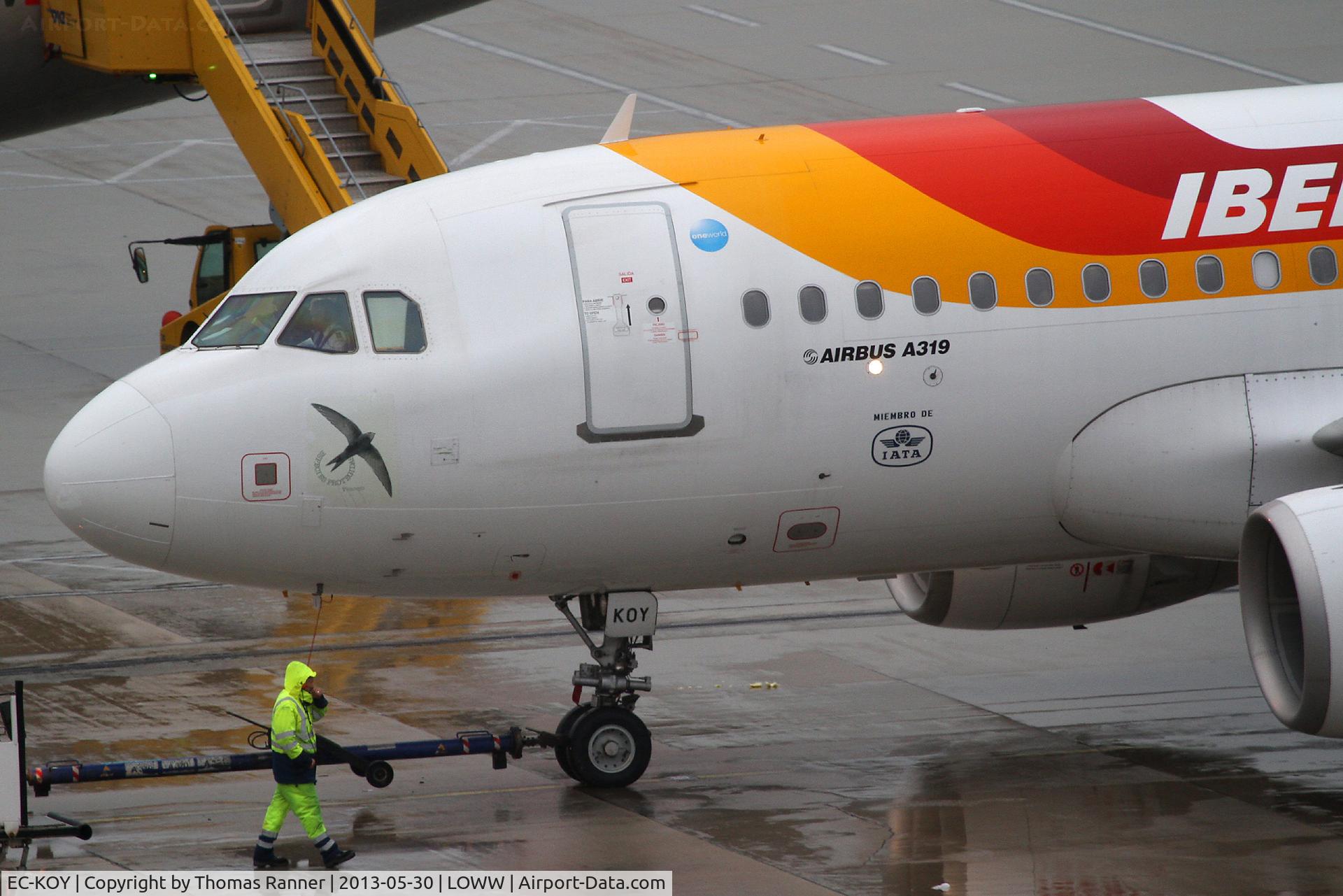 EC-KOY, 2008 Airbus A319-111 C/N 3443, Iberia A319