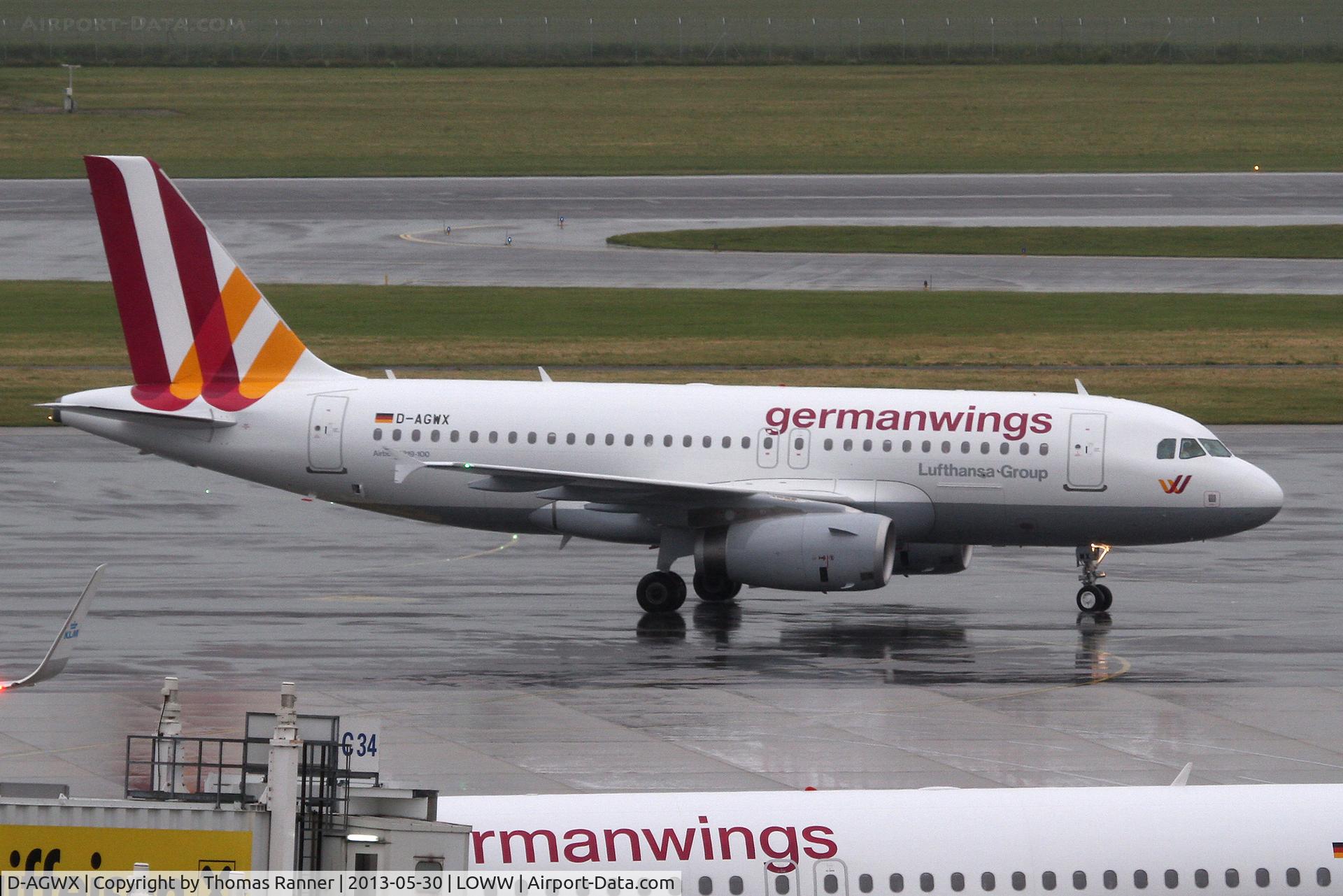 D-AGWX, 2013 Airbus A319-132 C/N 5569, Germanwings A319