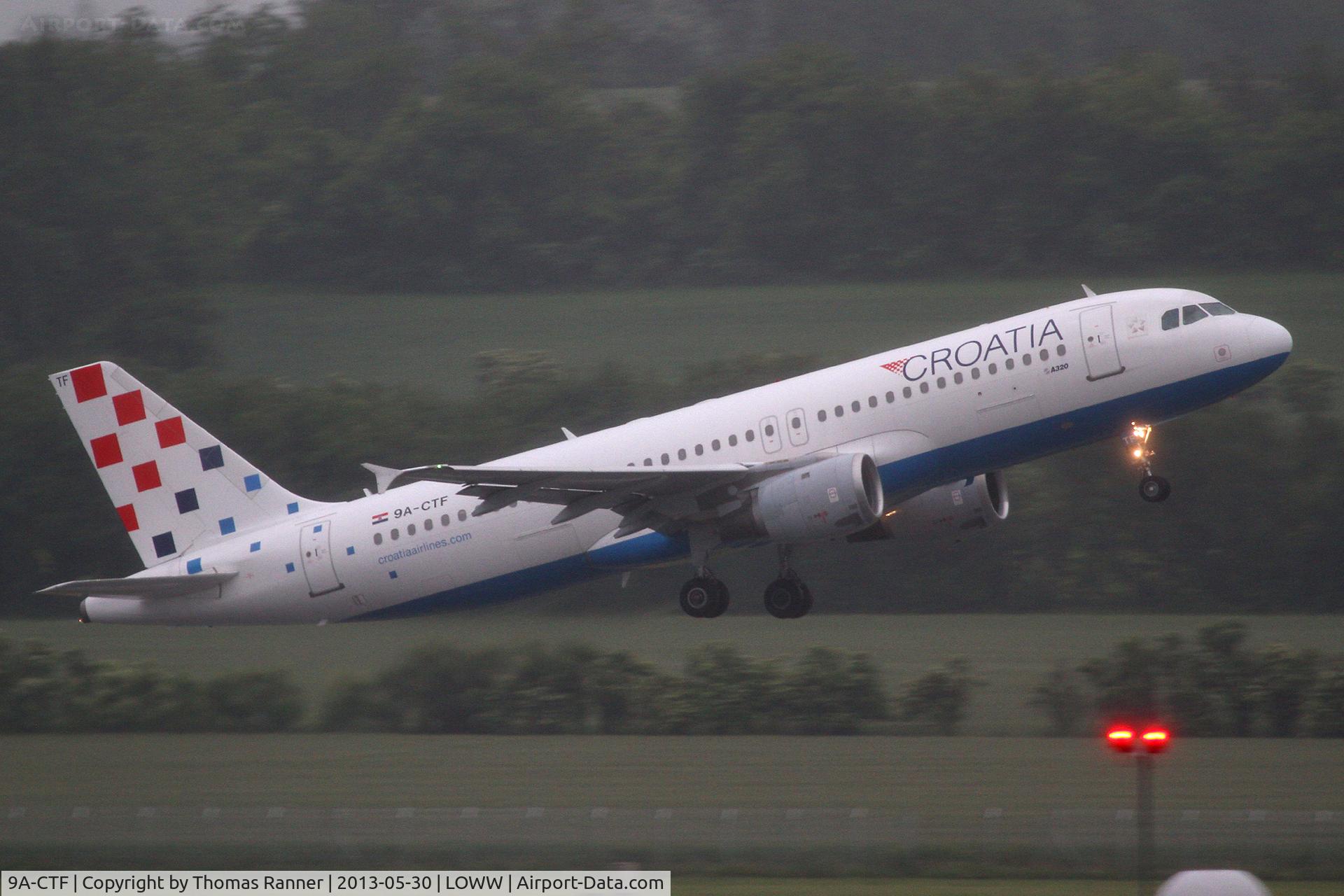 9A-CTF, 1991 Airbus A320-211 C/N 258, Croatia A320