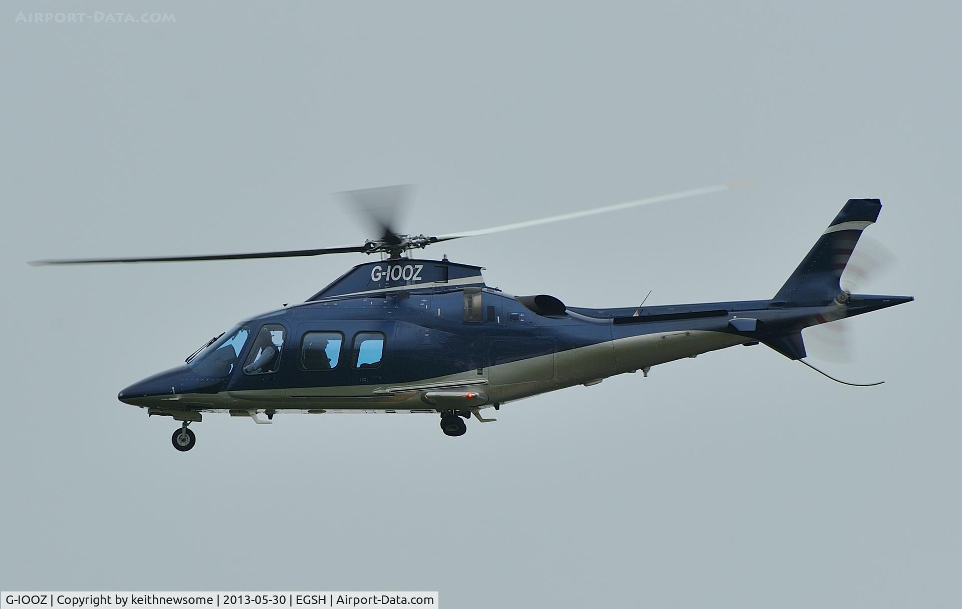 G-IOOZ, 2008 Agusta A-109S Grand C/N 22090, Leaving in low light !