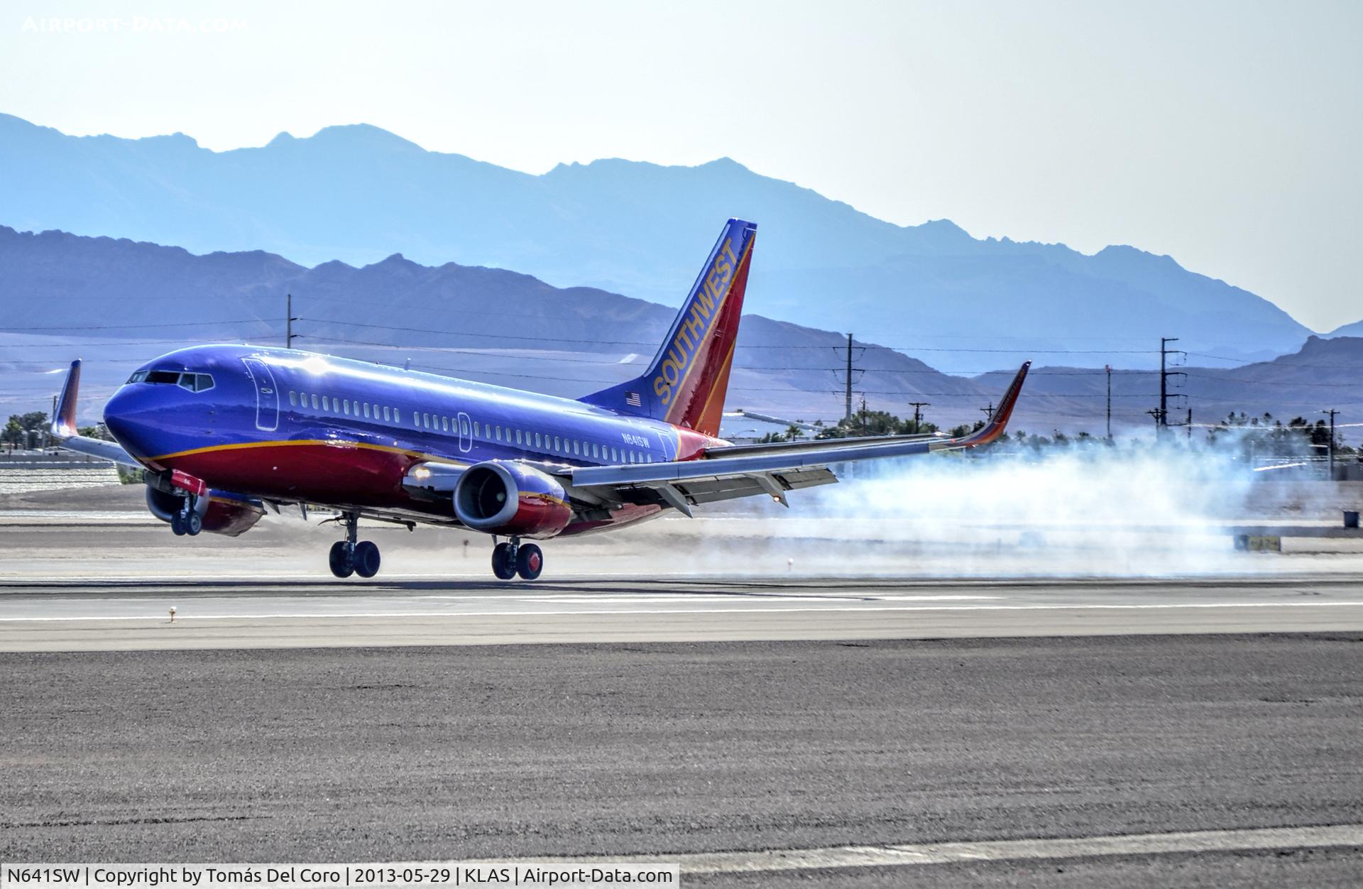 N641SW, 1996 Boeing 737-3H4 C/N 27714, N641SW  N641SW Southwest Airlines Boeing 737-3H4 (cn 27714/2841)

McCarran International Airport (KLAS)
Las Vegas, Nevada
TDelCoro
May 29, 2013