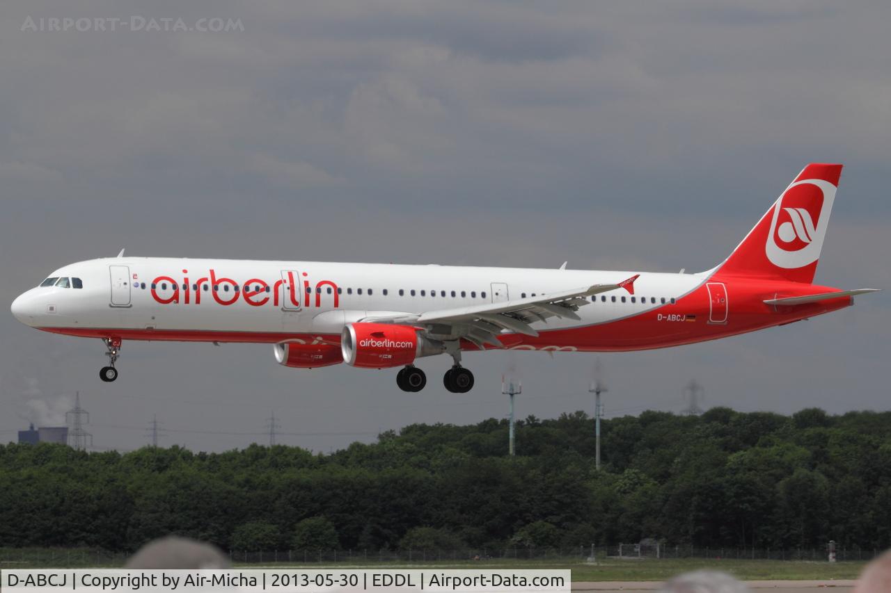 D-ABCJ, 2012 Airbus A321-211 C/N 5126, Air Berlin, Airbus A321-211, CN: 5126