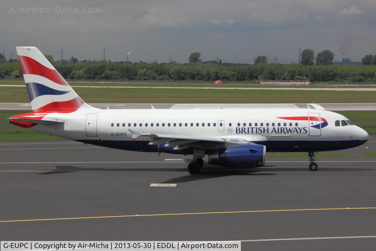 G-EUPC, 1999 Airbus A319-131 C/N 1118, British Airways, Airbus A319-131, CN: 1118