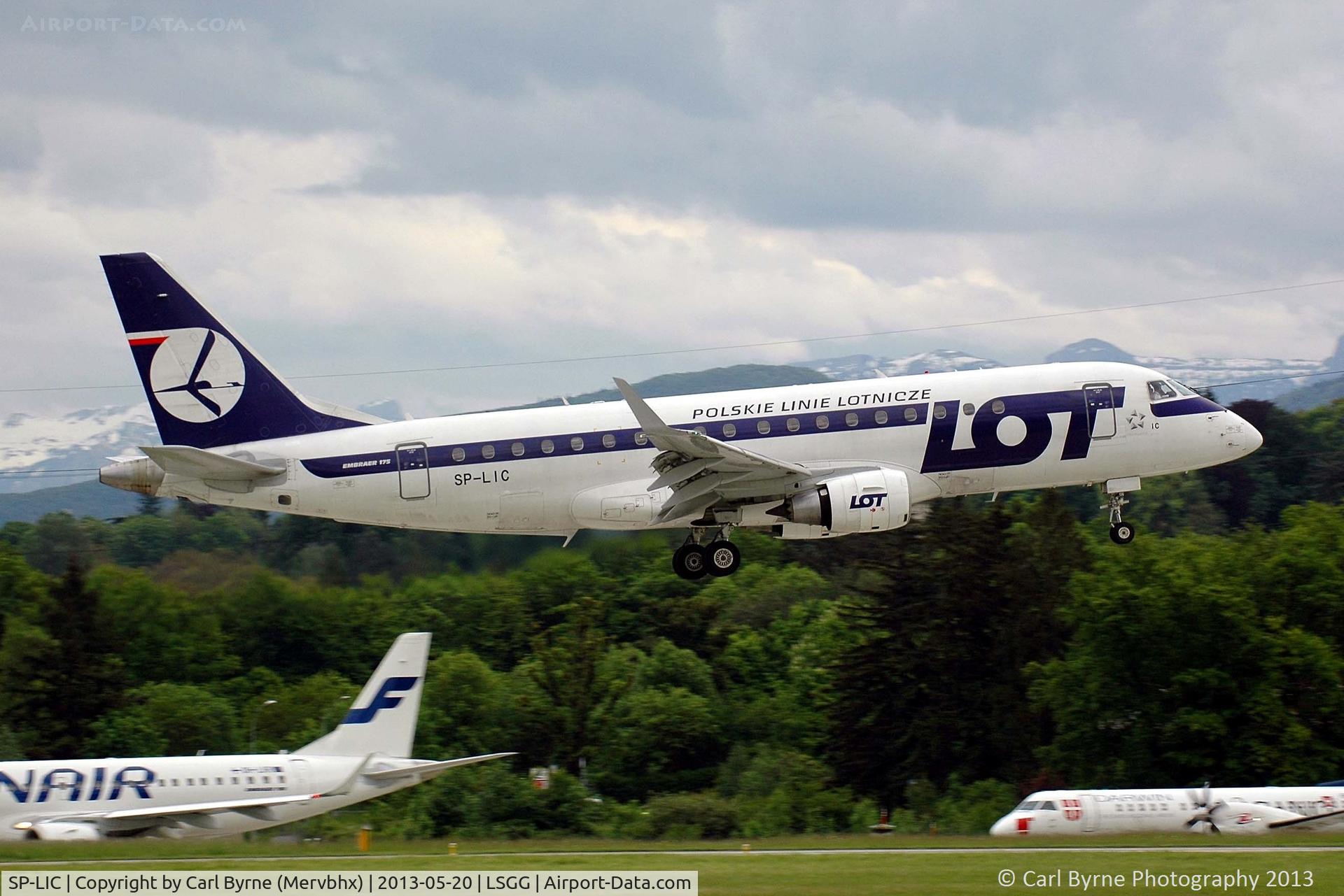 SP-LIC, 2006 Embraer 175LR (ERJ-170-200LR) C/N 17000134, Taken from the park at the 05 threshold.