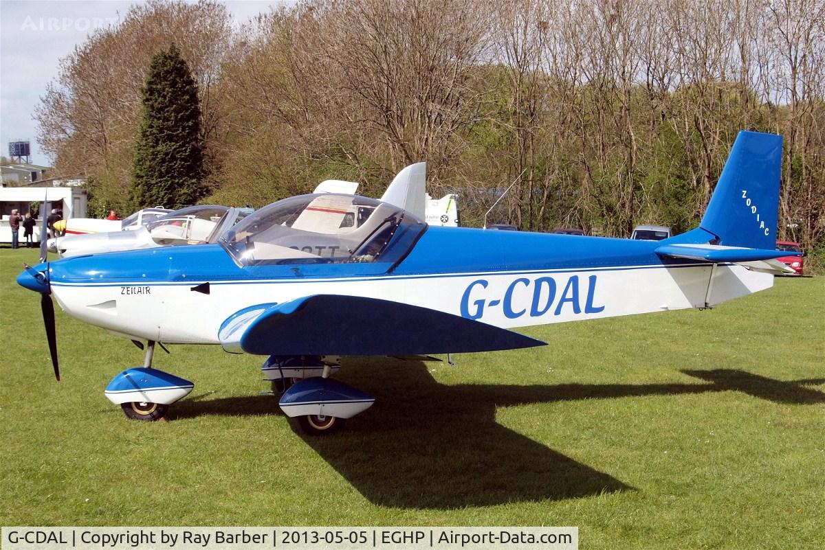 G-CDAL, 2004 Zenair CH-601UL Zodiac C/N PFA 162A-14195, Zenair CH.601UL Zodiac [PFA 162A-14195] Popham~G 05/05/2013