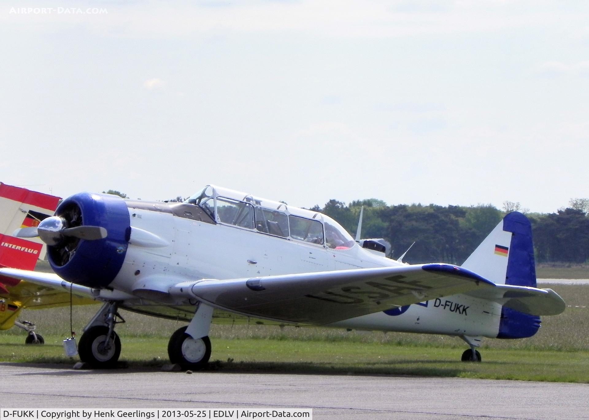 D-FUKK, Canadian Car & Foundry T-6 Harvard Mk4 C/N CCF4-046, 10 years Airport Weeze , Airport , Festival , May 2013