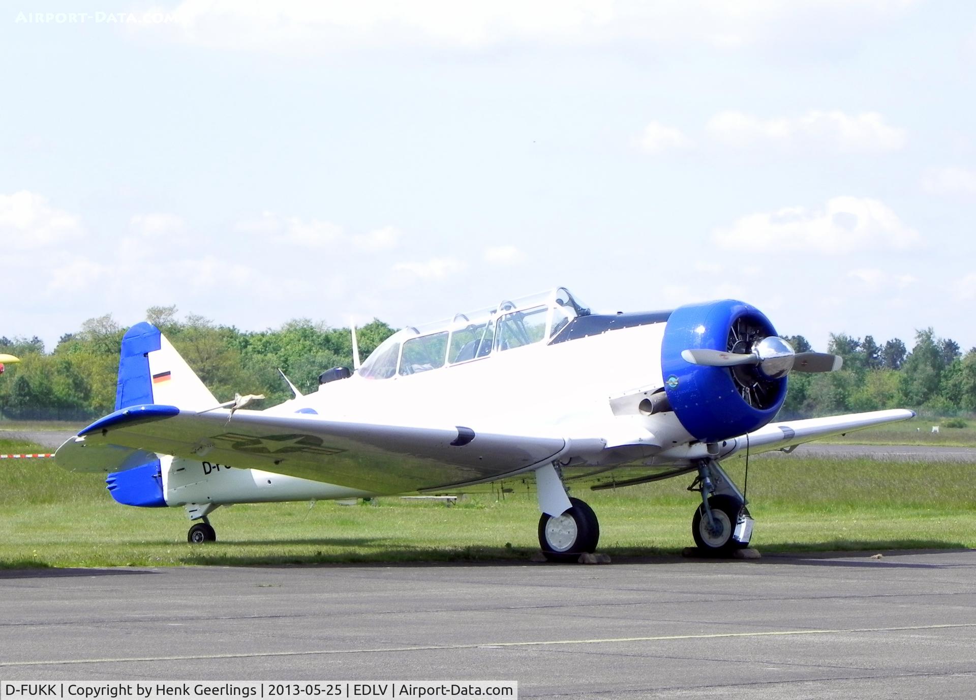 D-FUKK, Canadian Car & Foundry T-6 Harvard Mk4 C/N CCF4-046, 10 years Airport Weeze , Airport , Festival , May 2013