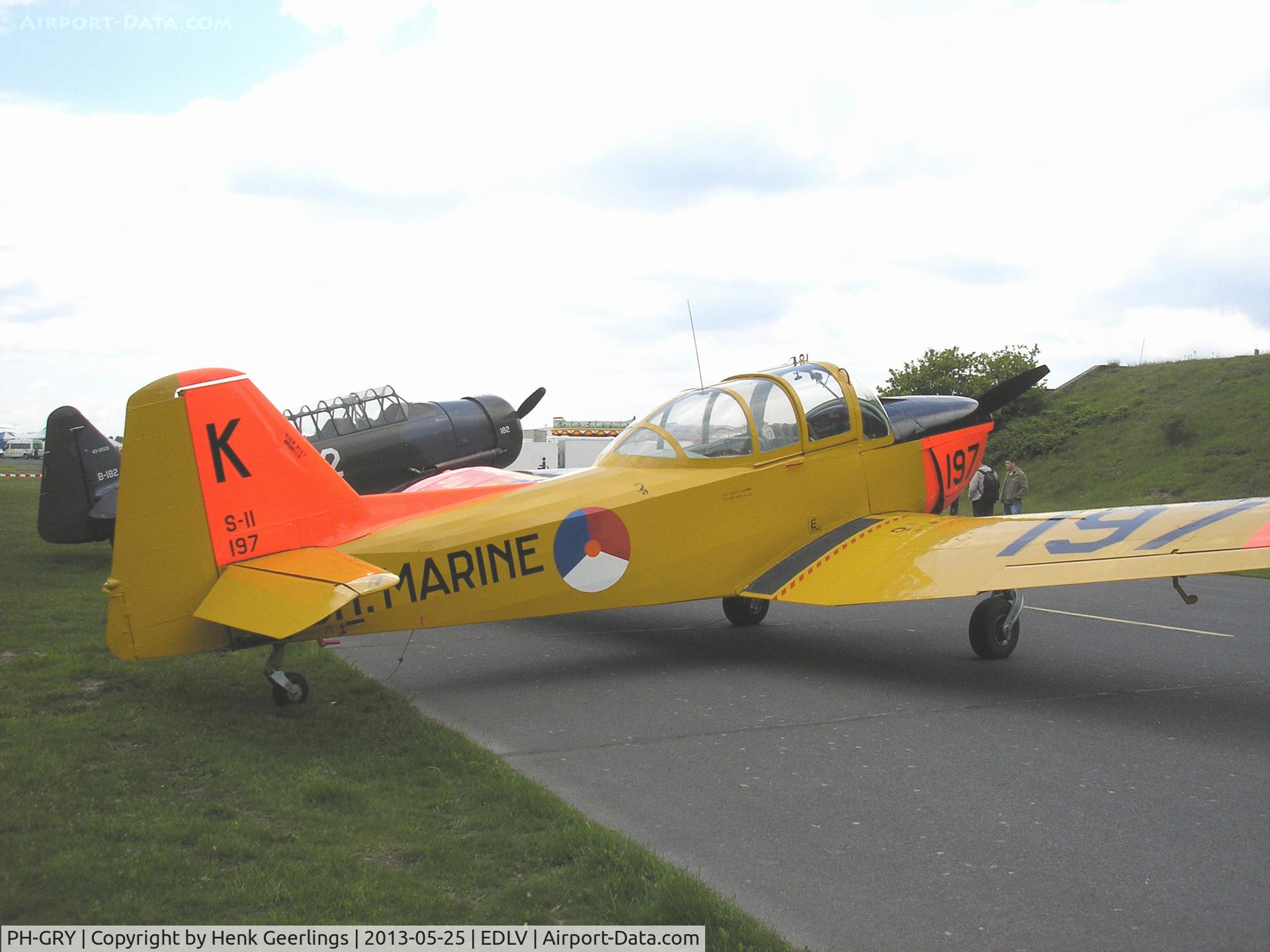 PH-GRY, Fokker S.11-1 Instructor C/N 6280, 10 years Airport Weeze , Airport , Festival , May 2013