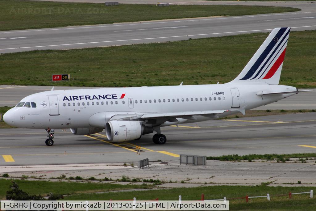 F-GRHG, 1999 Airbus A319-111 C/N 1036, Taxiing