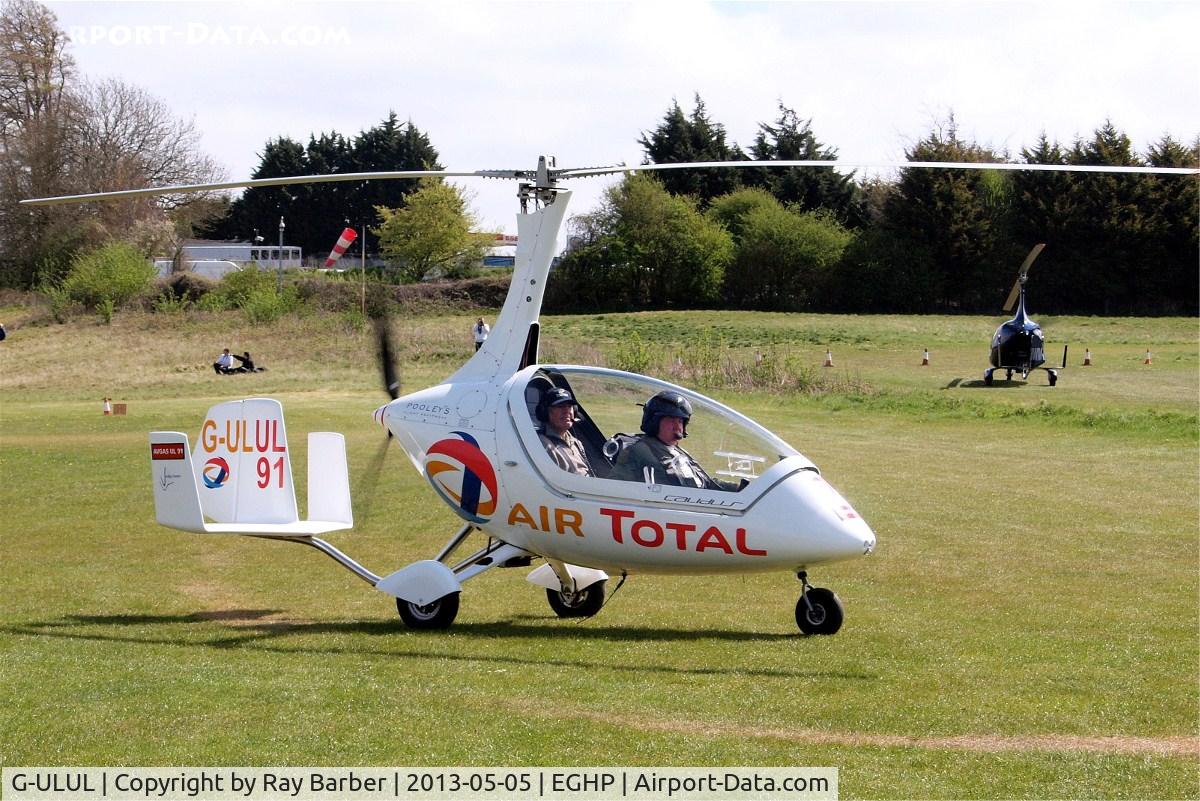 G-ULUL, 2010 RotorSport UK Calidus C/N RSUK/CALS/009, Rotorsport UK Cavalon [RSUK/CVLN/009] Popham~G 05/05/2013