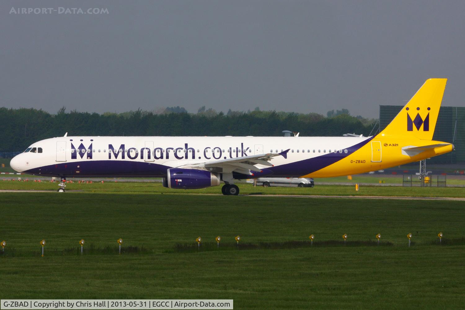 G-ZBAD, 2013 Airbus A321-231 C/N 5582, Monarch
