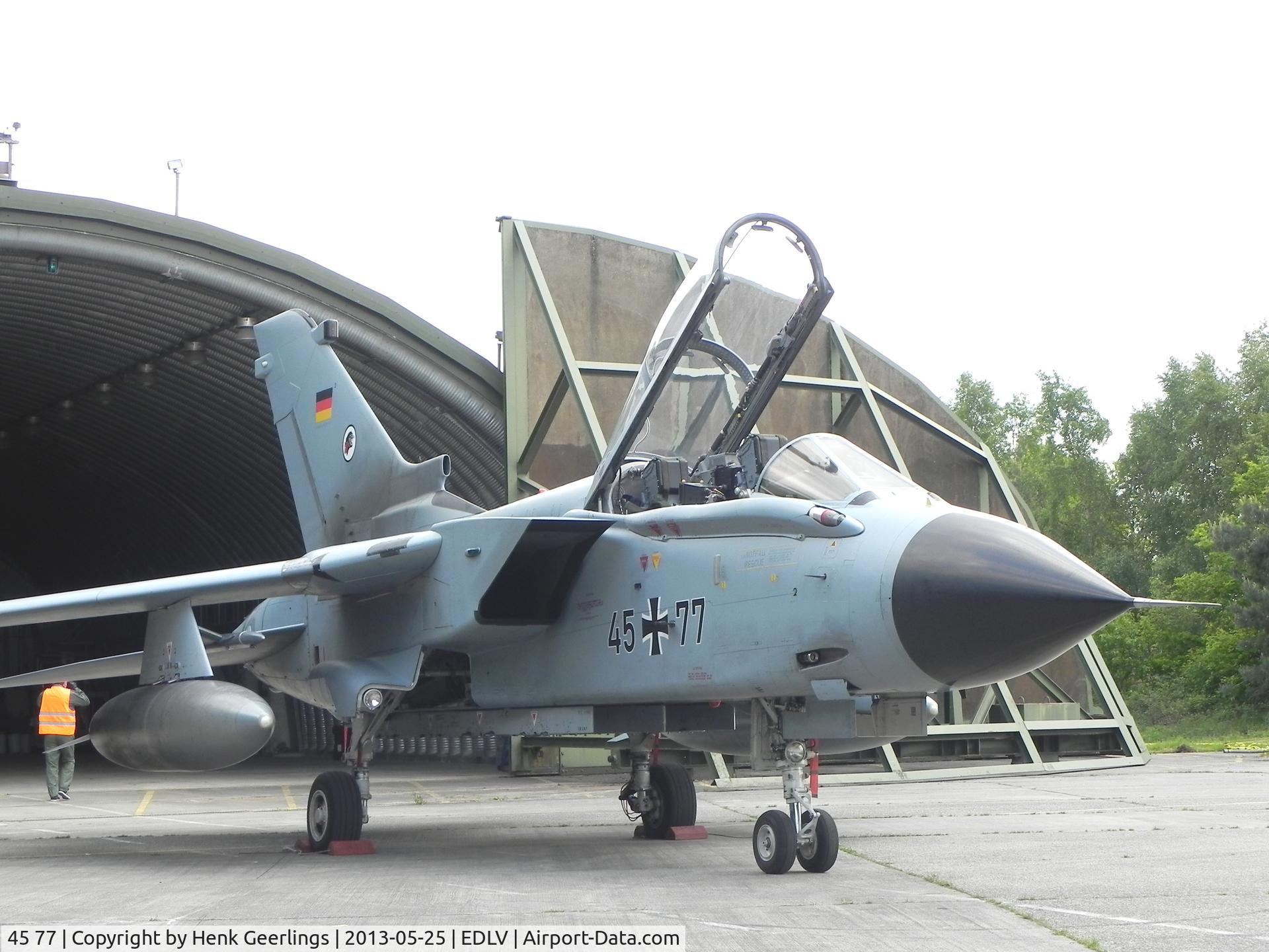 45 77, Panavia Tornado IDS(T) C/N 690/GT059/4277, 10 Years Airport Weeze , Airportfestival , May 2013