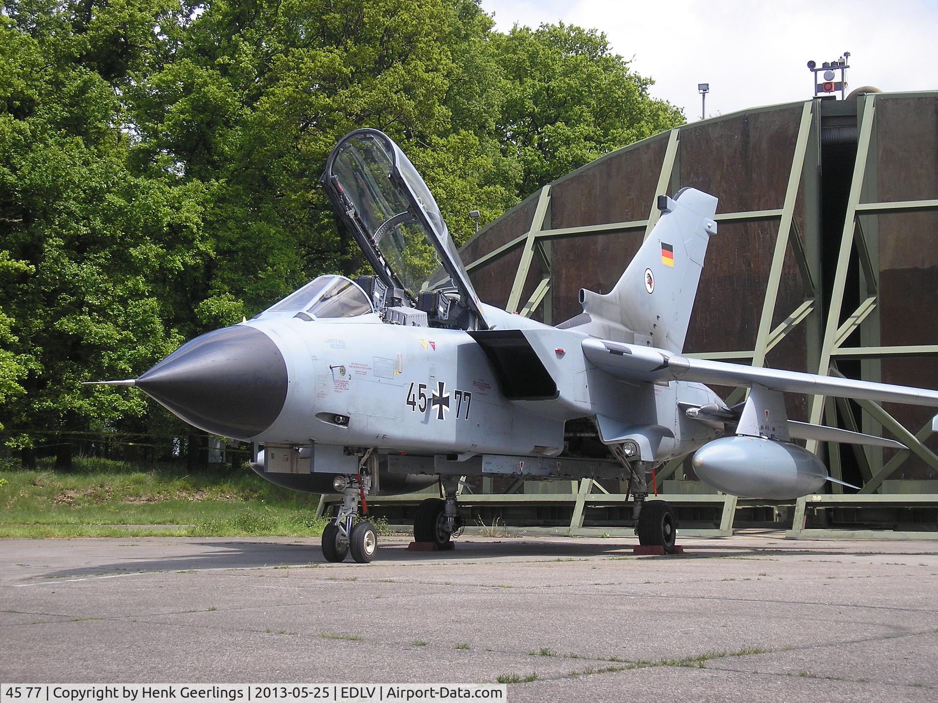 45 77, Panavia Tornado IDS(T) C/N 690/GT059/4277, 10 Years Airport Weeze , Airportfestival , May 2013