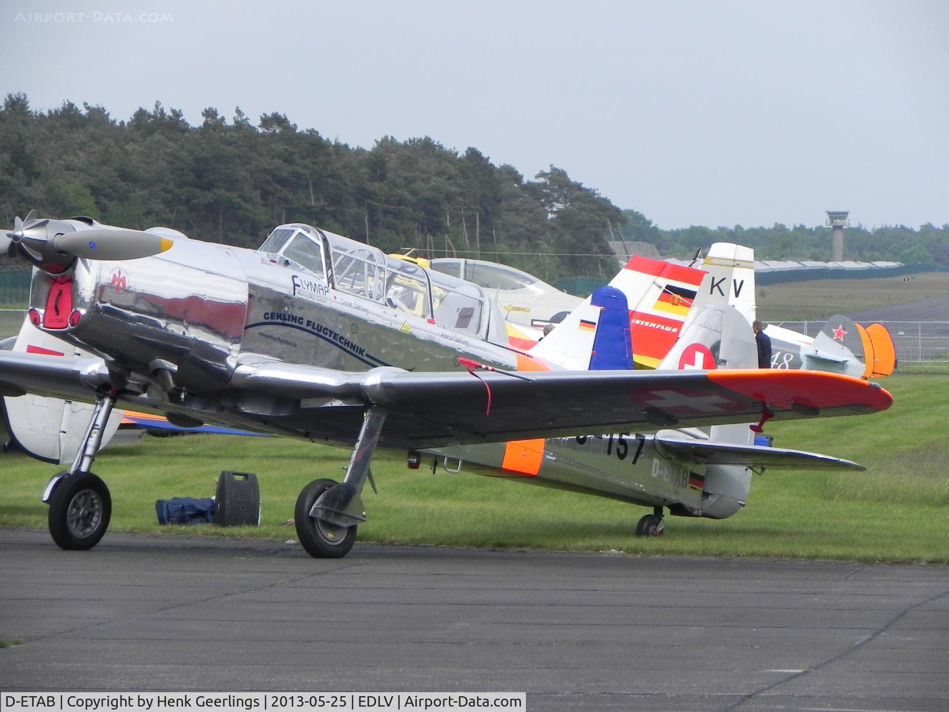 D-ETAB, Pilatus P2-06 C/N 77, 10 Years Airport Weeze , Airportfestival , May 2013