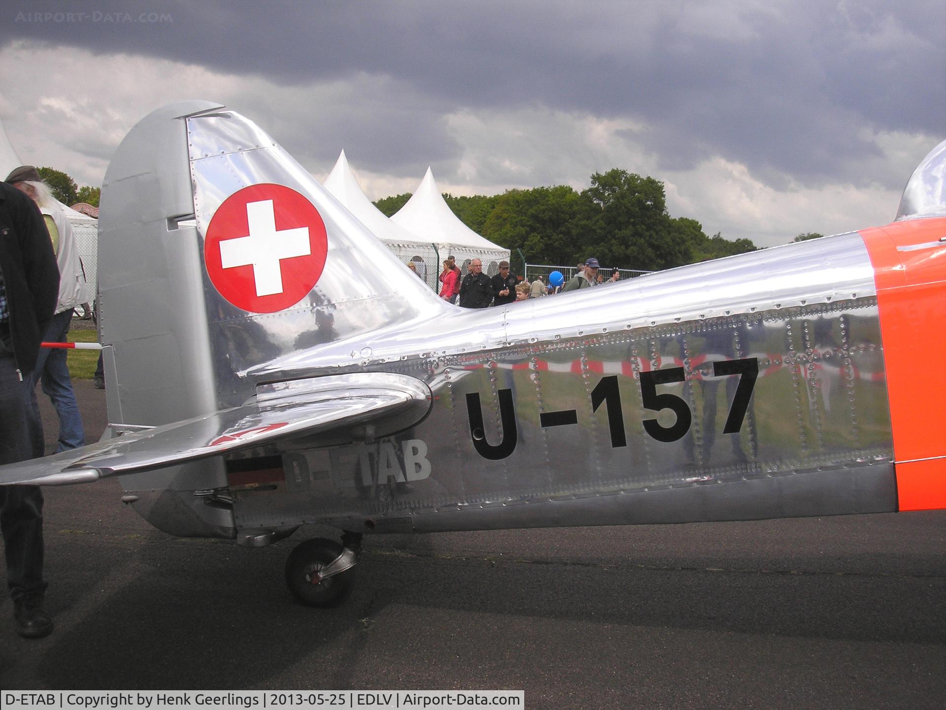 D-ETAB, Pilatus P2-06 C/N 77, 10 Years Airport Weeze , Airportfestival , May 2013
