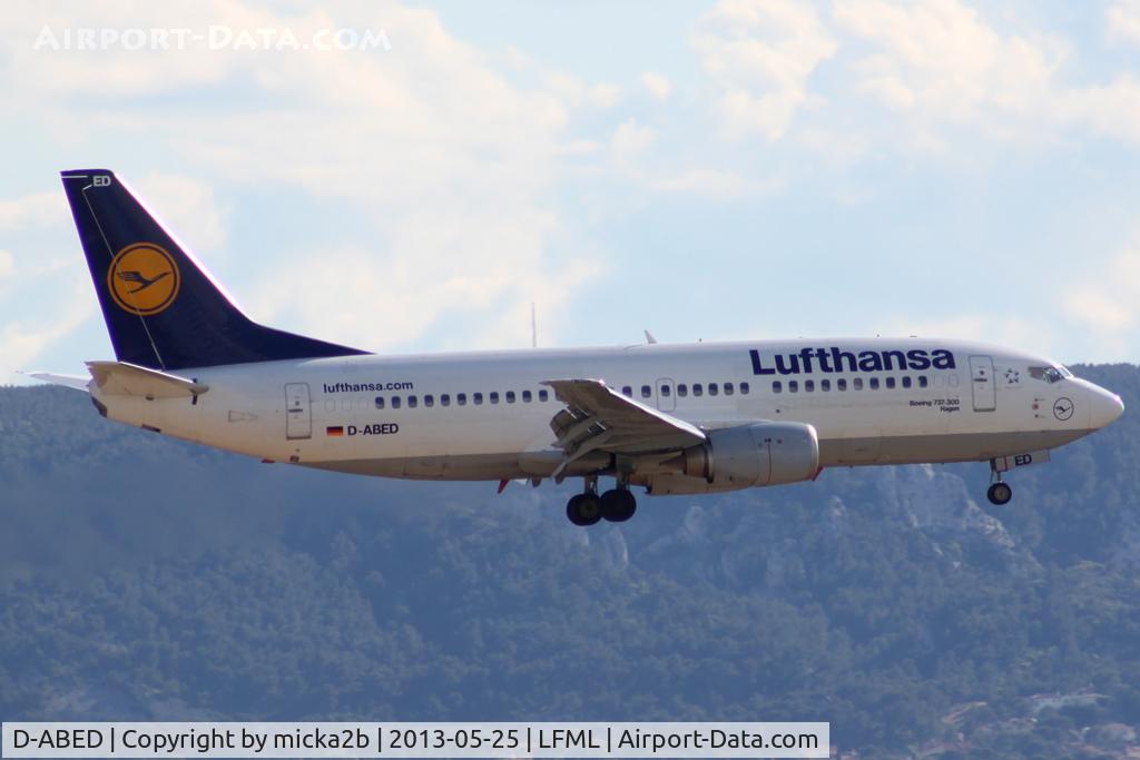D-ABED, 1991 Boeing 737-330 C/N 25215, Landing