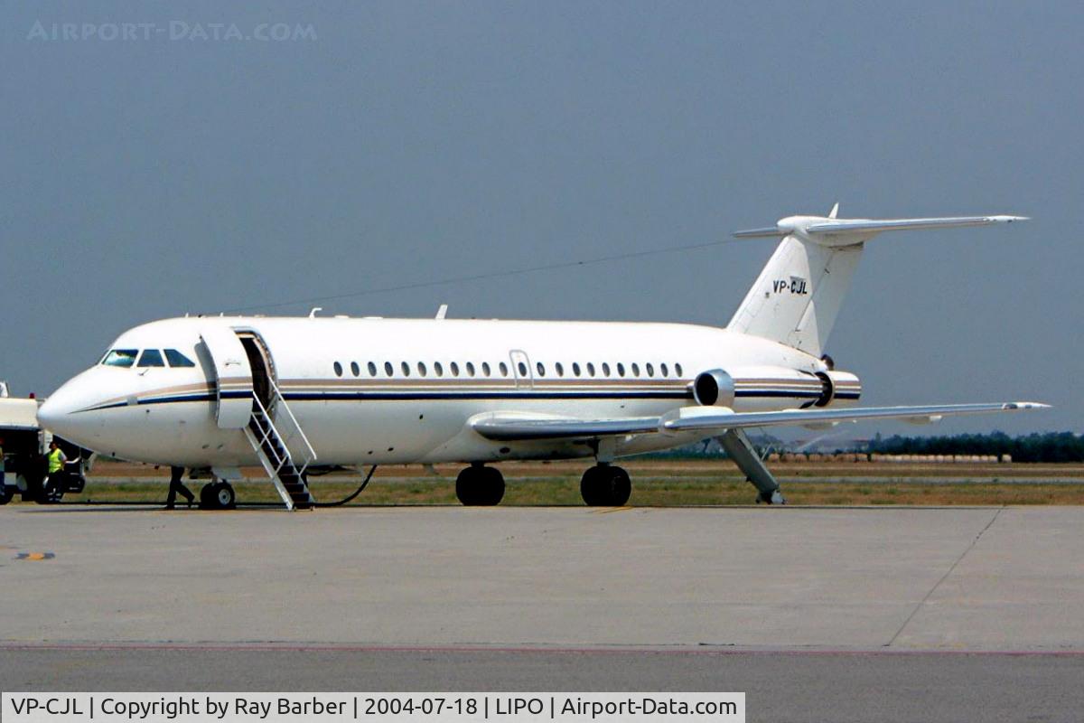 VP-CJL, 1966 BAC 111-401AK One-Eleven C/N BAC.086, BAC 1-11 401AK One-Eleven [086] Brescia-Montichiari~I 18/07/2004