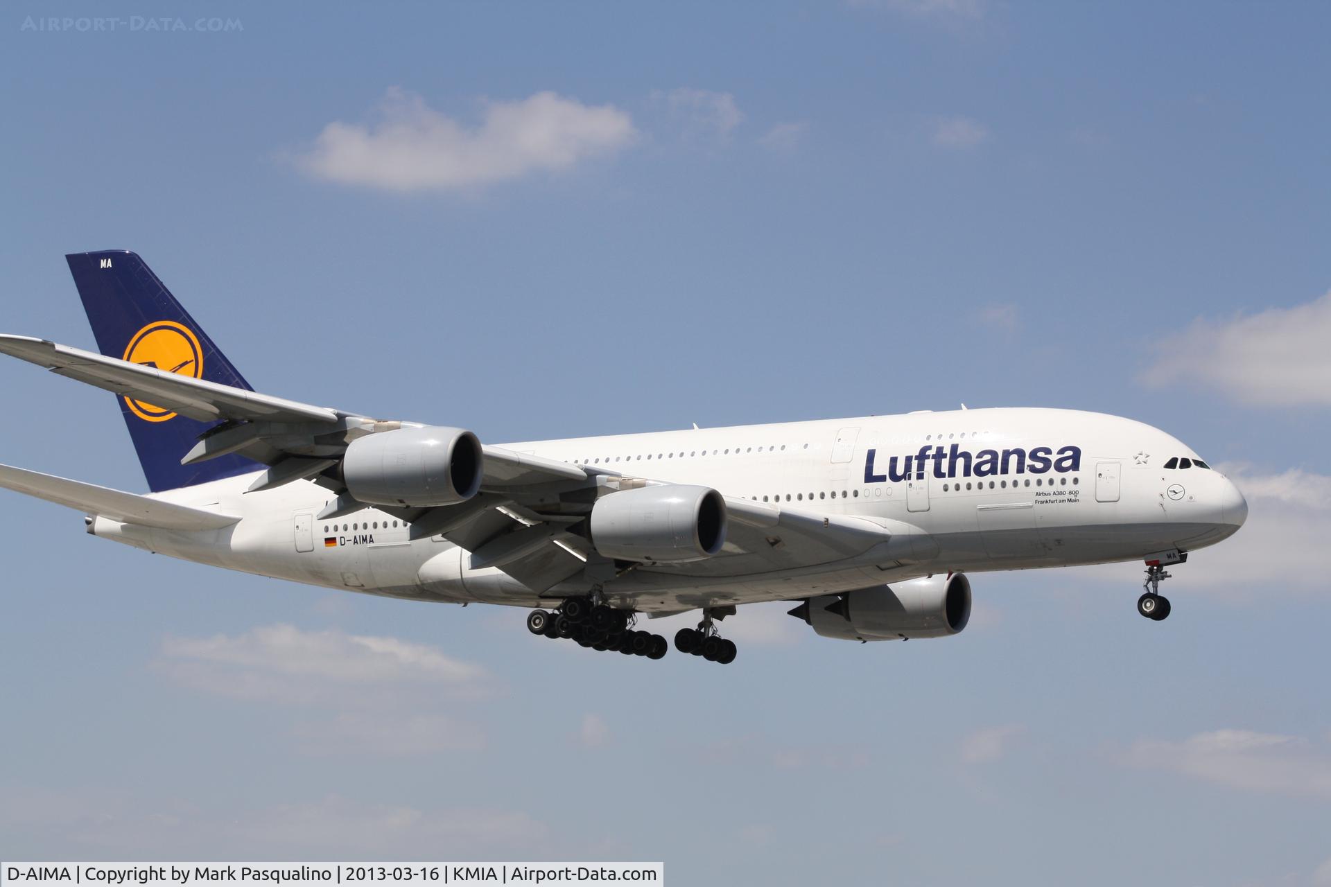 D-AIMA, 2010 Airbus A380-841 C/N 038, Airbus A380-800
