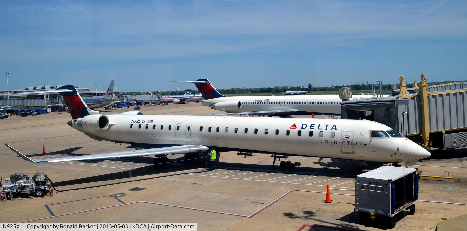 N925XJ, 2008 Canadair CRJ-900ER (CL-600-2D24) C/N 15183, DCA VA