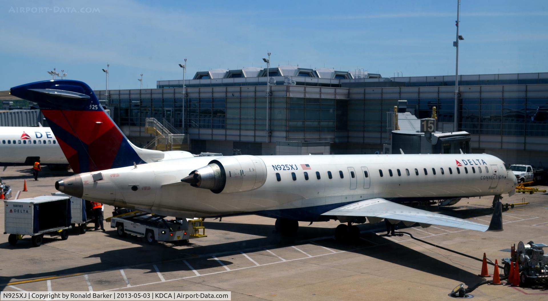 N925XJ, 2008 Canadair CRJ-900ER (CL-600-2D24) C/N 15183, DCA VA