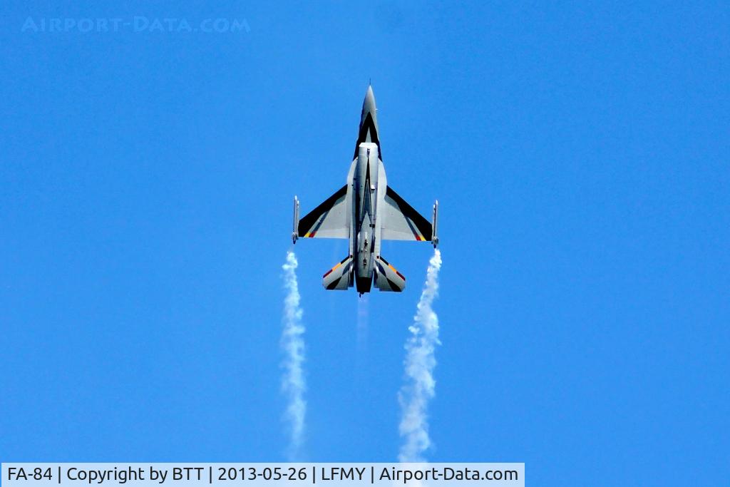 FA-84, 1980 SABCA F-16AM Fighting Falcon C/N 6H-84, 60 years Patrouille de France : F-16A Belgian Air Force solo display