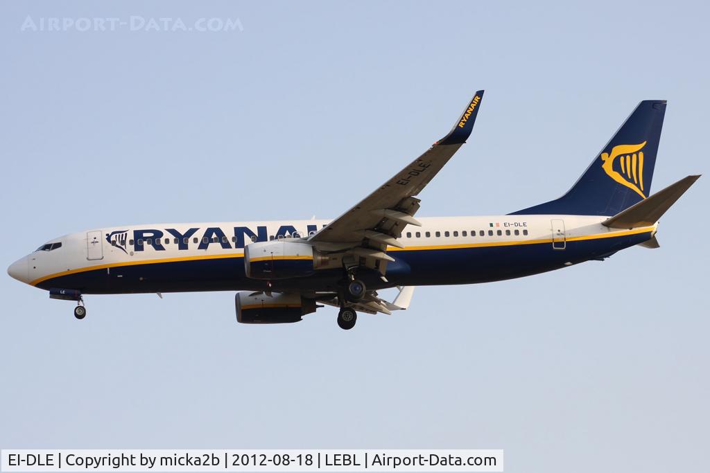 EI-DLE, 2006 Boeing 737-8AS C/N 33587, Landing